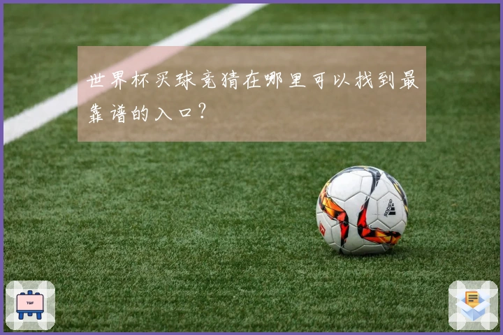 世界杯买球竞猜在哪里可以找到最靠谱的入口？