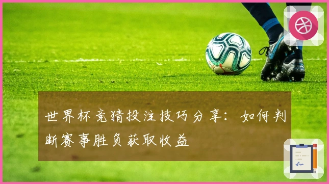 世界杯竞猜投注技巧分享：如何判断赛事胜负获取收益