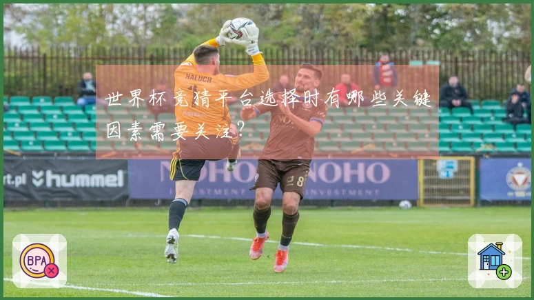 世界杯竞猜平台选择时有哪些关键因素需要关注？